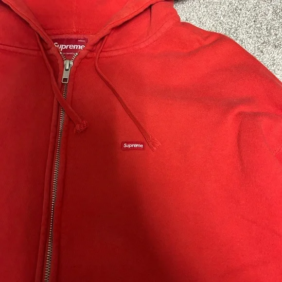 2023 Supreme Mini Box Logo Zip Up Hoodie - Picture 2 of 7